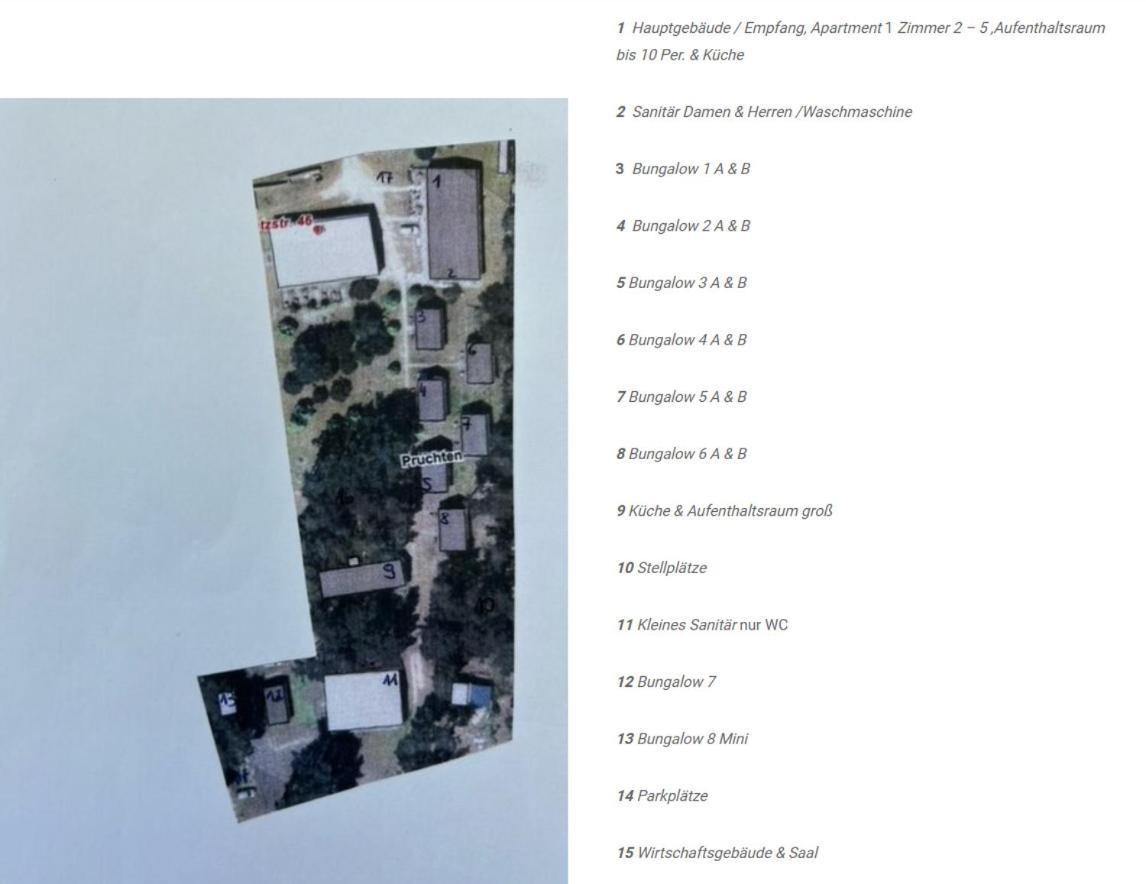 Einzelzimmer Mit Gemeinschaftsbad Pruchten Екстериор снимка